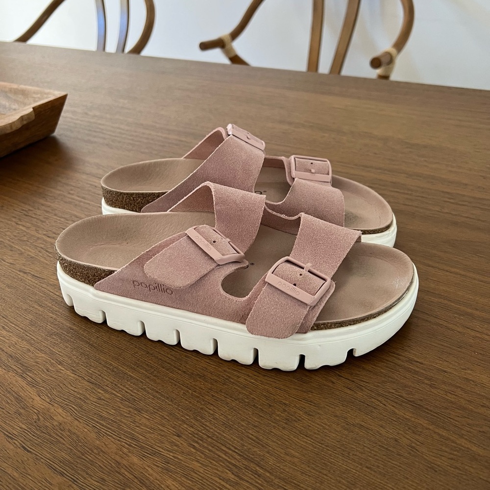 Birkenstock Papillio By Birkenstock Arizona Platform Slide Sandal